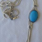 Turquoise silver necklace