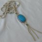 Turquoise silver necklace