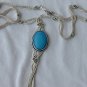 Turquoise silver necklace