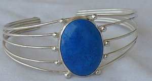 Blue bangle