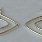double squares earrings