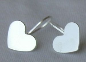 Mini silver hearts