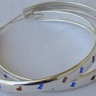 Blue&orange hoops