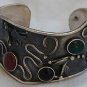Red,black and green bangle