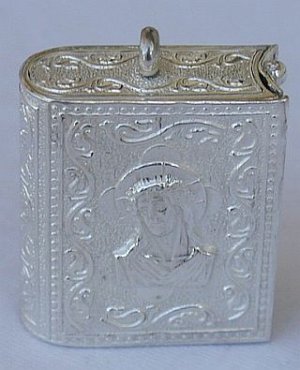 Christ silver box