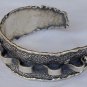 Silver pitulim bangle