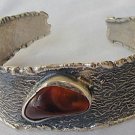 Red bangle silver