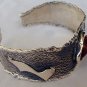 Red bangle silver