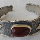 Red silver bangle-B Red silver bangle-B