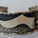 Silver bangle-C
