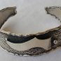 Silver bangle-C