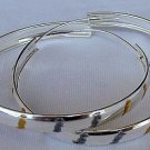 Light blue&yellow hoops