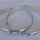 Light blue&blue hoops