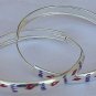 Purple and red hoop
