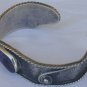Hand made amethyst bangle