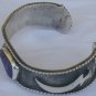 Hand made amethyst bangle