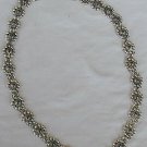 Oynx flowers necklace