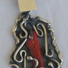 Hand made sea stone pendant