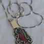 Hand made sea stone pendant