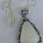 White moon pendant