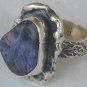Raw lapis ring