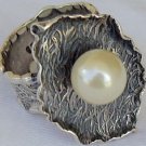 White pearl ring White pearl ring
