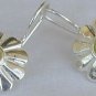 Mini  peridot sun earrings