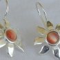 Mini brownish sun earrings