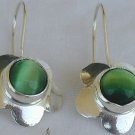 Green flowers earrings Green flowers earrings