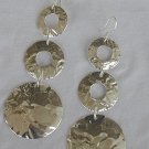 3parts silver earrings
