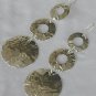 3parts silver earrings