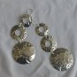 3parts silver earrings