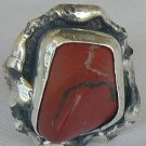 blood stone with black ring--SB
