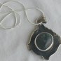 Dark green pendant