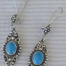 Turquoise dangling earrings