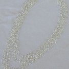 Net round necklace