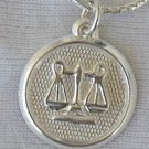 Libra round pendant