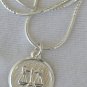Libra round pendant