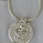 Sagittarius round pendant.