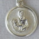 Aquarius round pendant