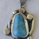 Turquoise pressed pendant Turquoise pressed pendant