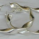 hoop-F-earrings