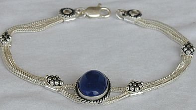 Blue -bracelet