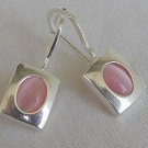 Small pink earrings