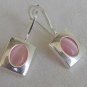Small pink earrings
