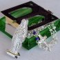 Olive green mini Rosary box