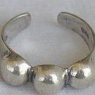 3balls toe ring