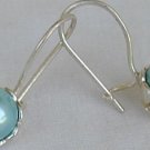 Light blue pearls earrings Light blue pearls earrings