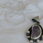 Amethyst pendant -LH