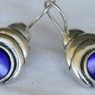 Blue cat eye earrings Blue cat eye earrings